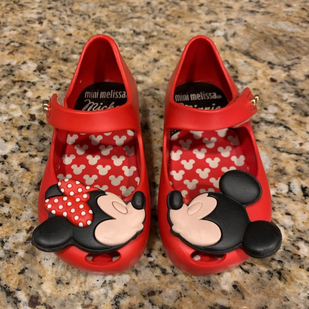 Mini Melissa Mickey Minnie Mouse Shoes